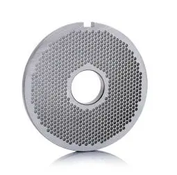 Wolfplaat 160G - 5mm schuin inox