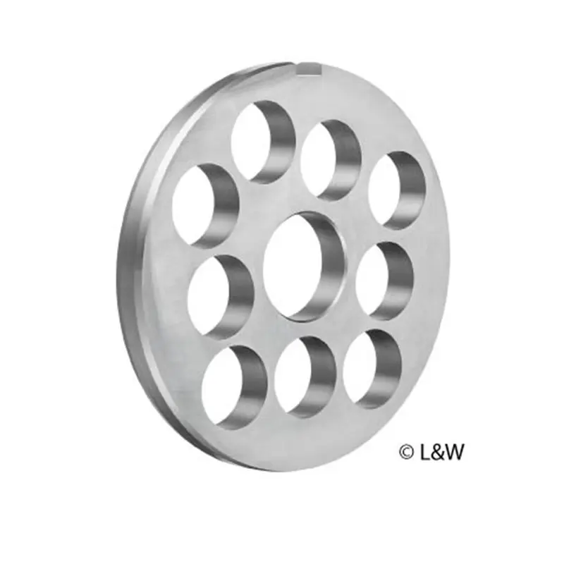 Wolfplaat 200U - 25mm inox