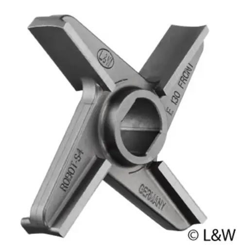 [LW 114D KS4V] Kruismes 114D dubbel robot verzinkt S4