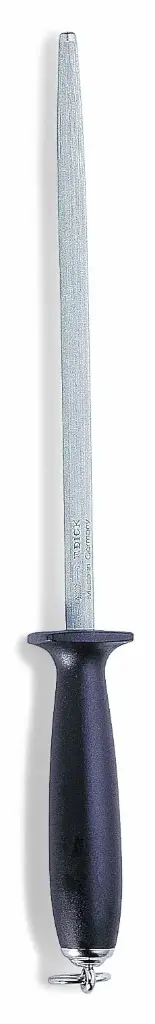 Huishoudwetstaal 20cm rond zwart
