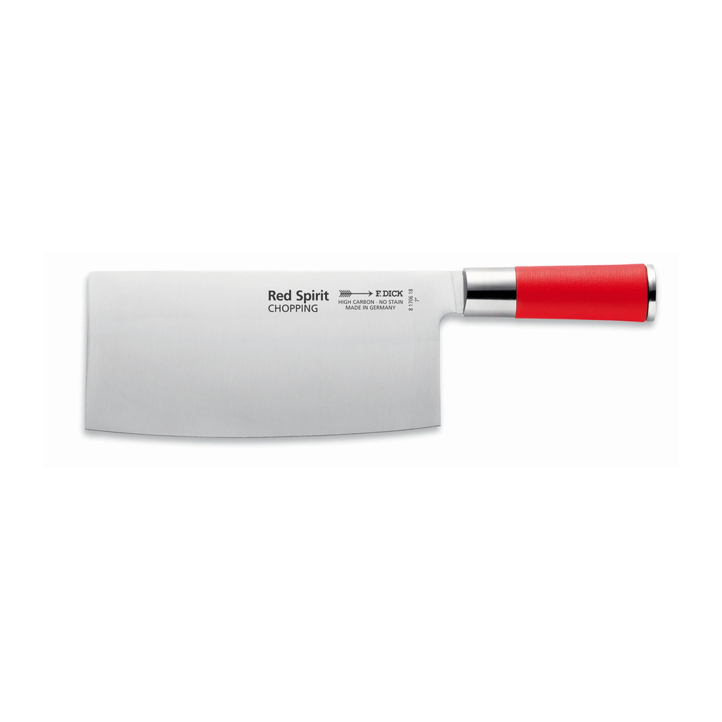 Chinese chefs knife red spirit 18cm