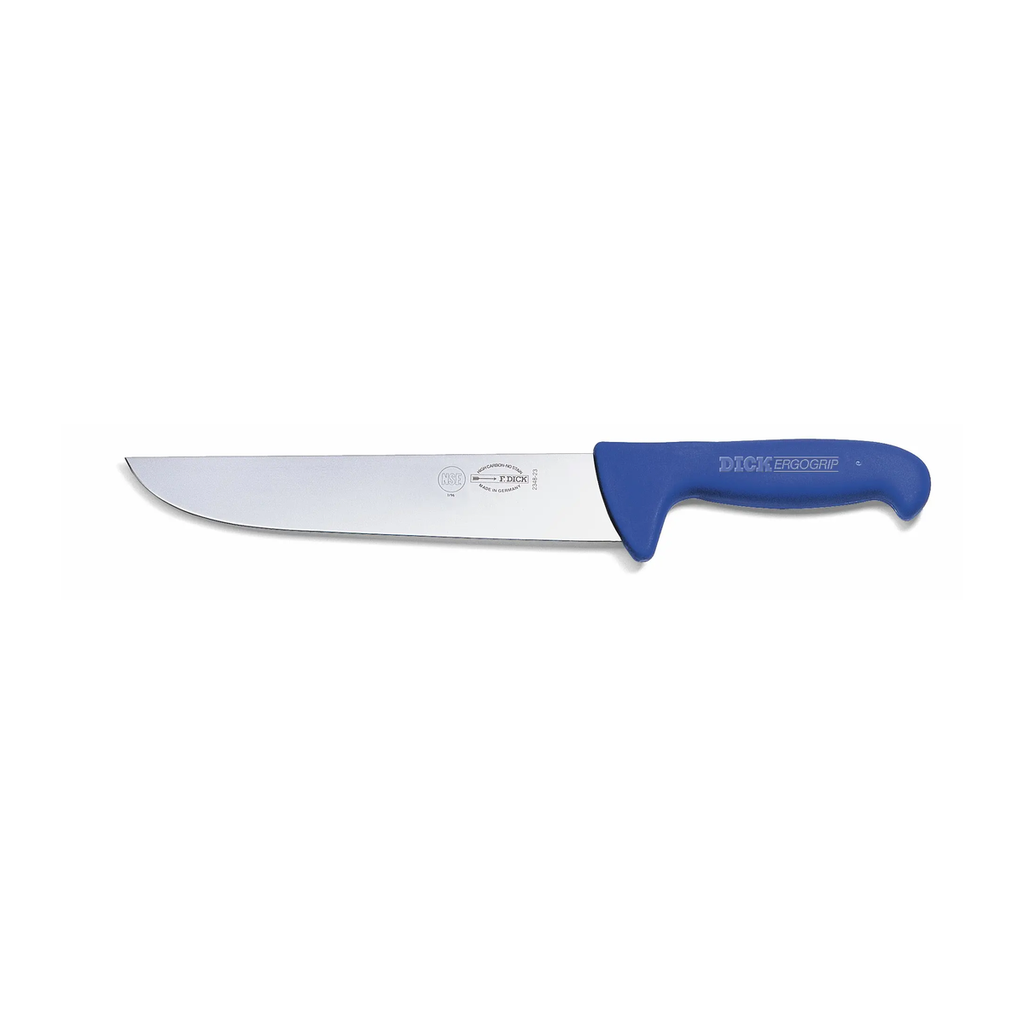 Couteau à boucher Dick 18cm bleu
