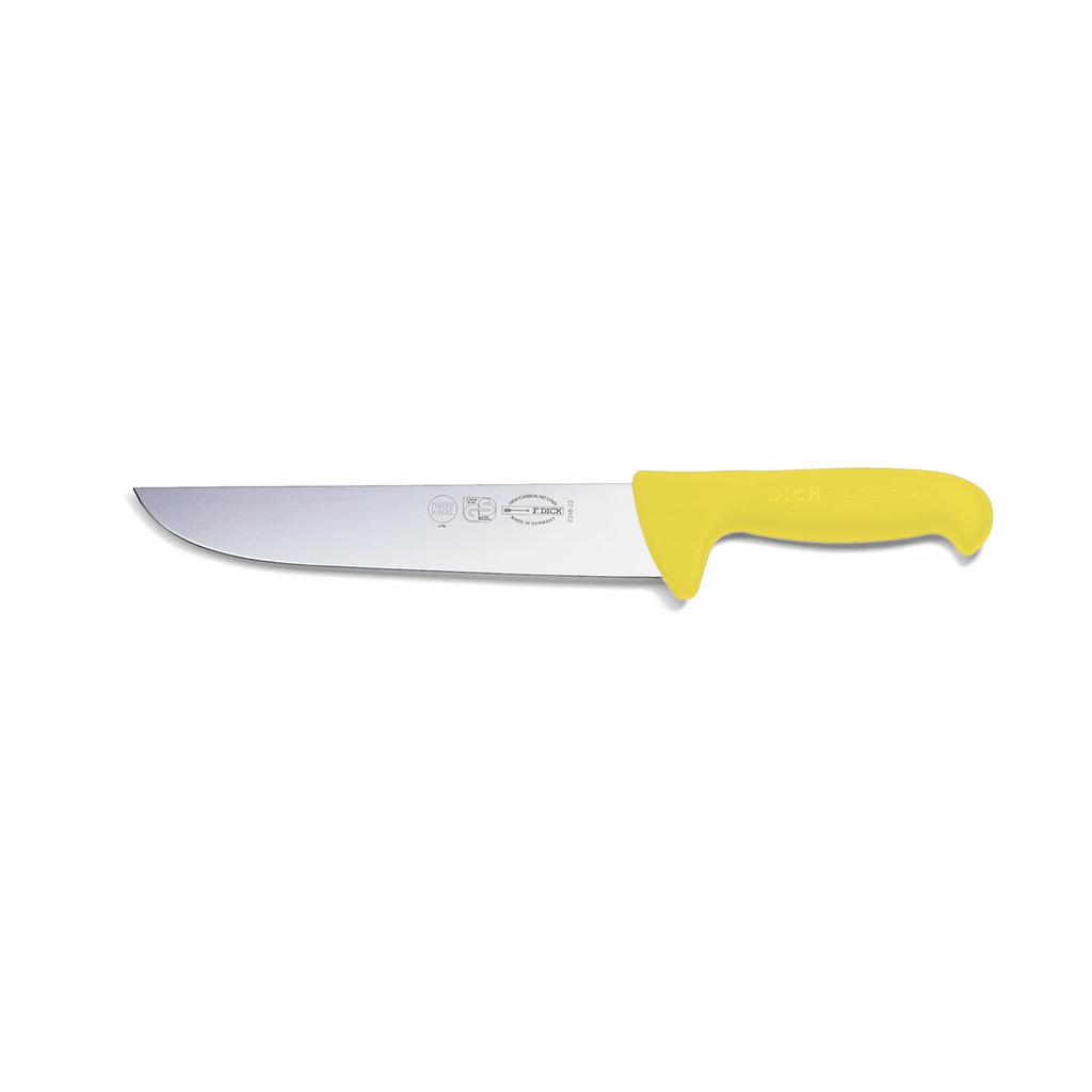 Blokmes Dick 23cm Ergogrip geel
