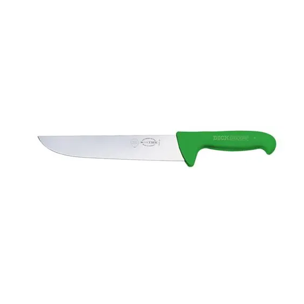 Couteau de boucher Dick 26cm vert