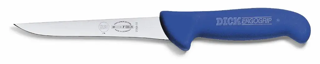 Uitbeenmes Dick 10cm ErgoGrip blauw