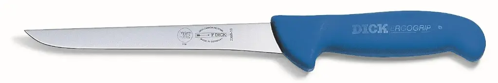 Uitbeenmes Dick 18cm Ergogrip blauw