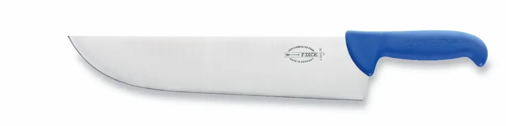 Couteau de boucher Dick 30cm bleu