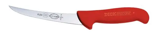 Curved boning knife flexible 15cm Dick red