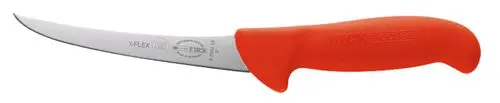 Uitbeenmes semi-flexibel 13cm Ergogrip rood