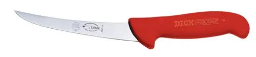 Uitbeenmes stijf Dick 15cm Ergogrip rood