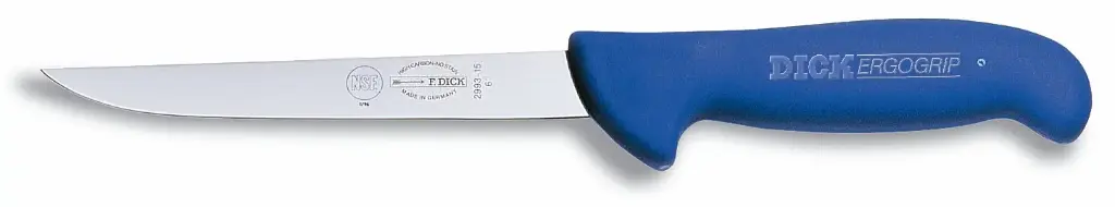 Uitbeenmes stijf Dick 15cm Ergogrip Blauw