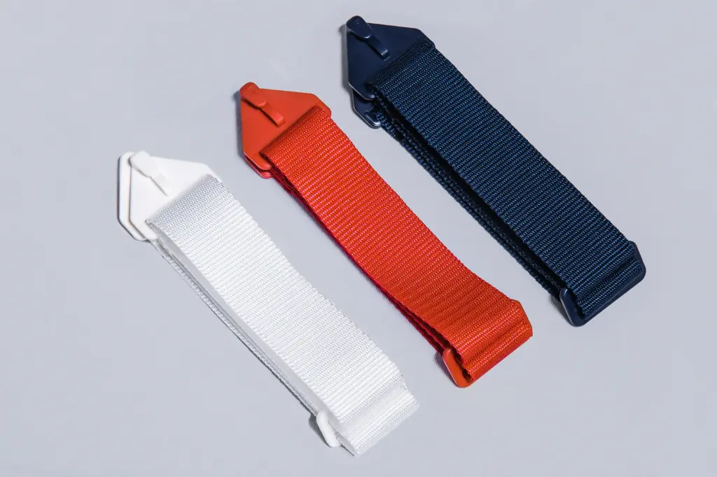 Riem voor bolero PP blauw 65cm