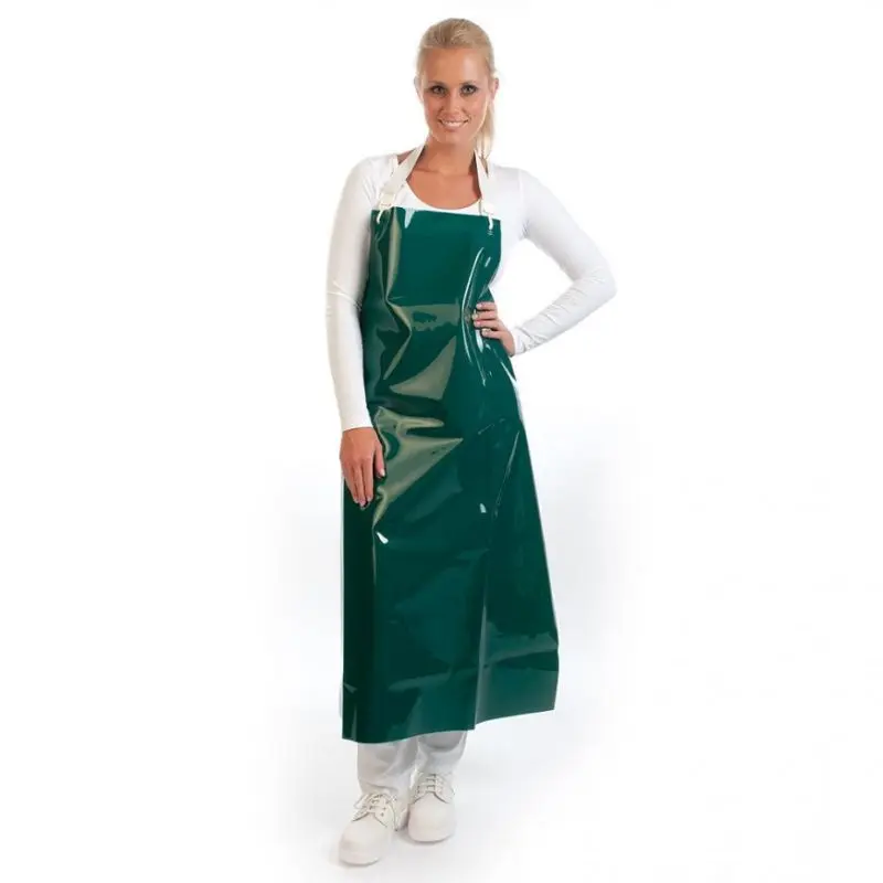 Voorschort PU - 300my - 110x90cm groen