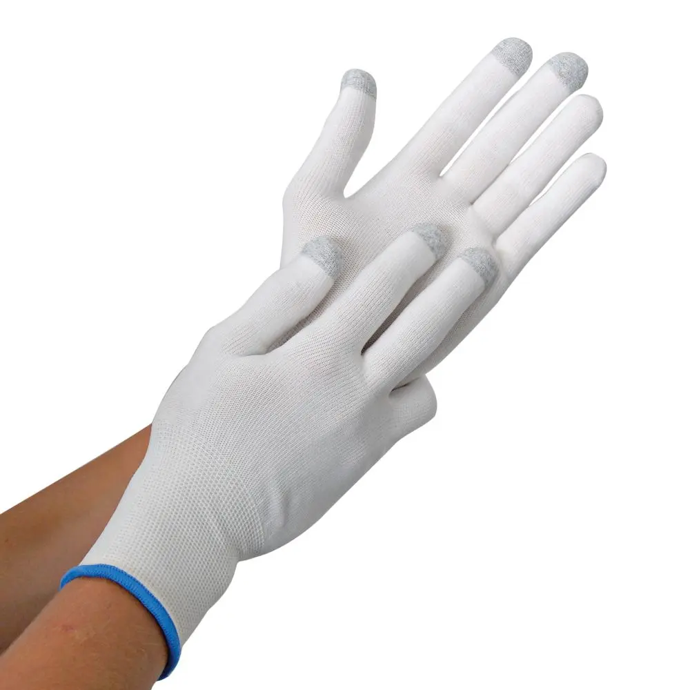 Handschoen Nylon ultra flex touch L 12pr