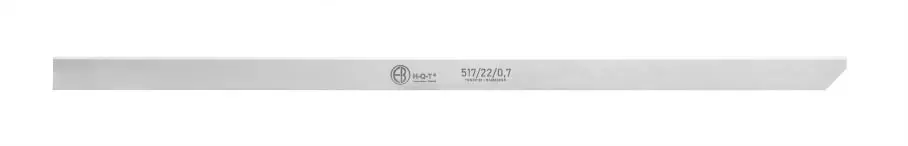 Ontvliesmes premium 517x22x0,7mm met uitsparing