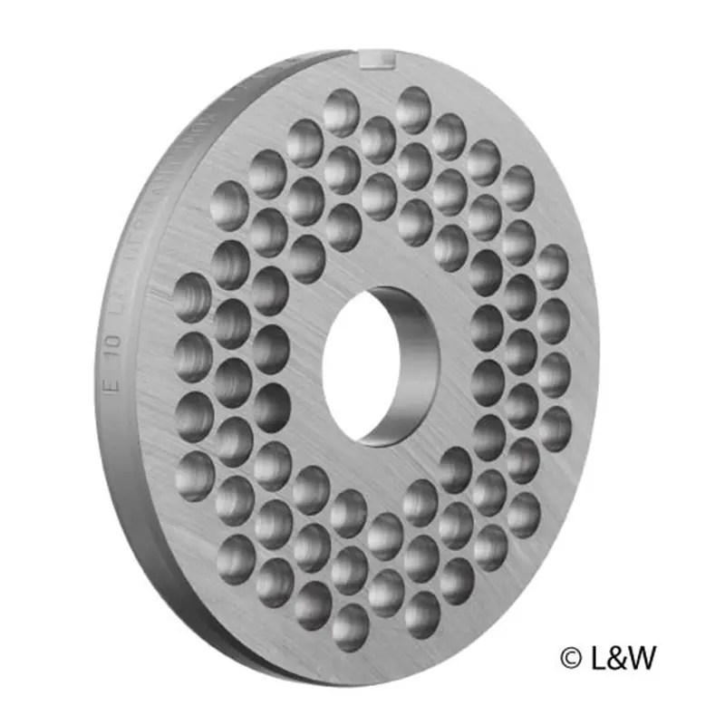 Wolfplaat 114D - 10mm - inox