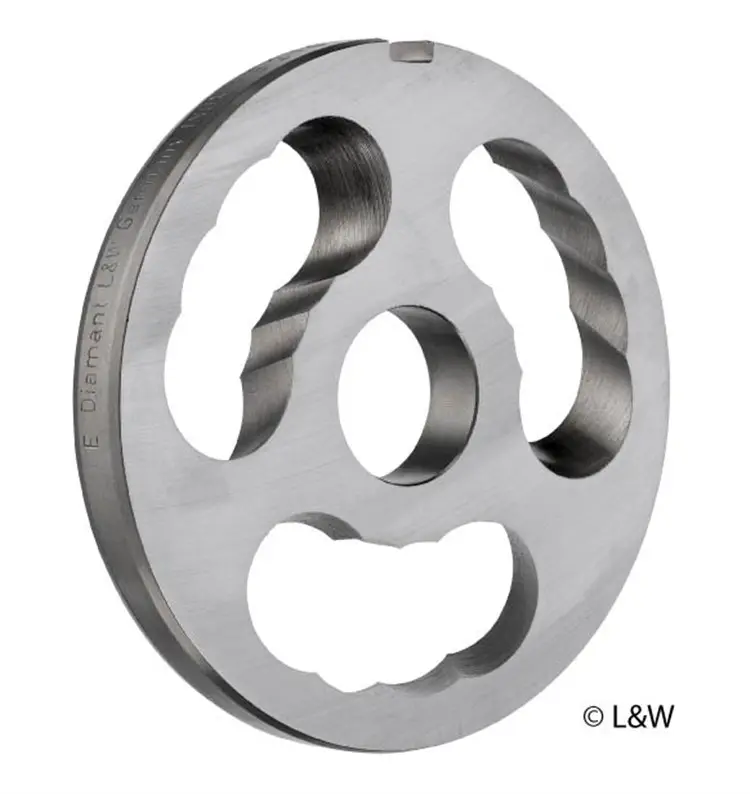 Voorsnijder 160G - inox - 3 gaten