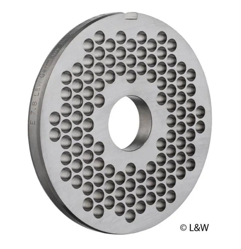 Plaque de hachoir 200U - 7.8mm Inox 