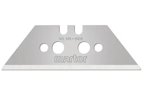 Lame trapezoïdale inoxdable maxisafe (10pcs)