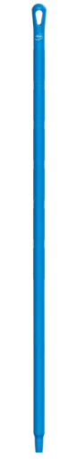 Manche 1,3m polypropylène bleu 34mm