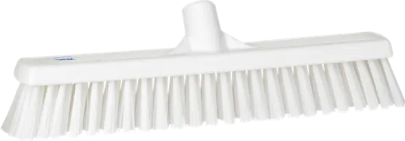Balai dur/souple medium 40cm Blanc