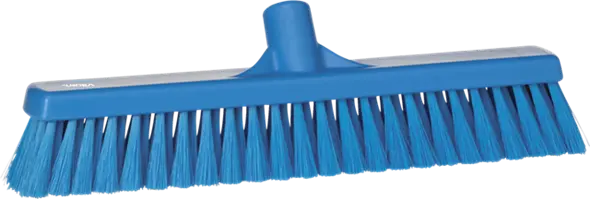 Veegborstel medium blauw