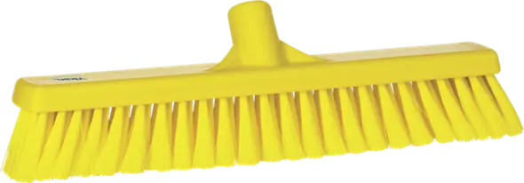 Veegborstel medium geel