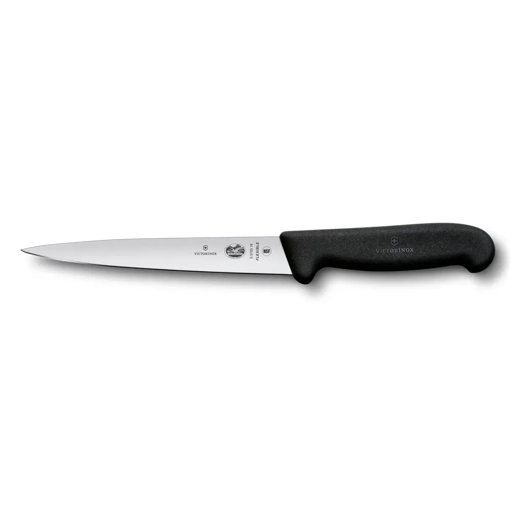 Filleting knife 18cm Victorinox black