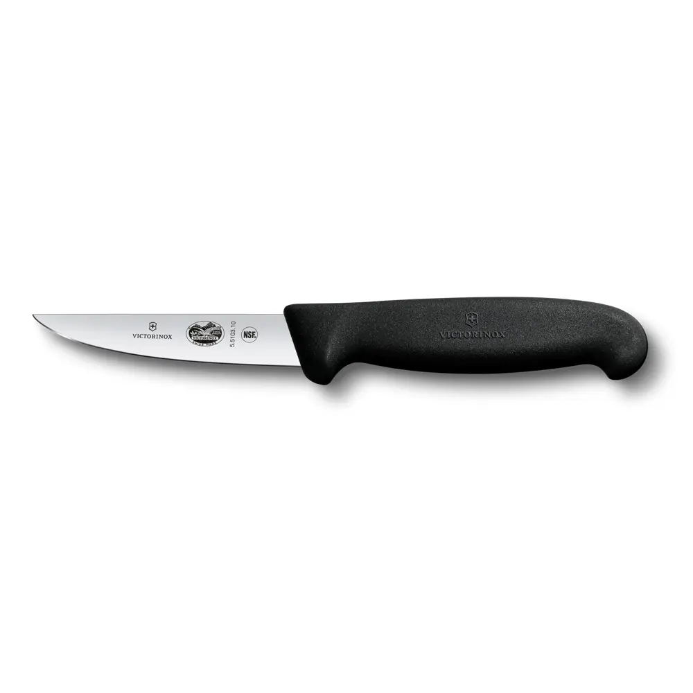 Vogelmes 10cm Victorinox zwart