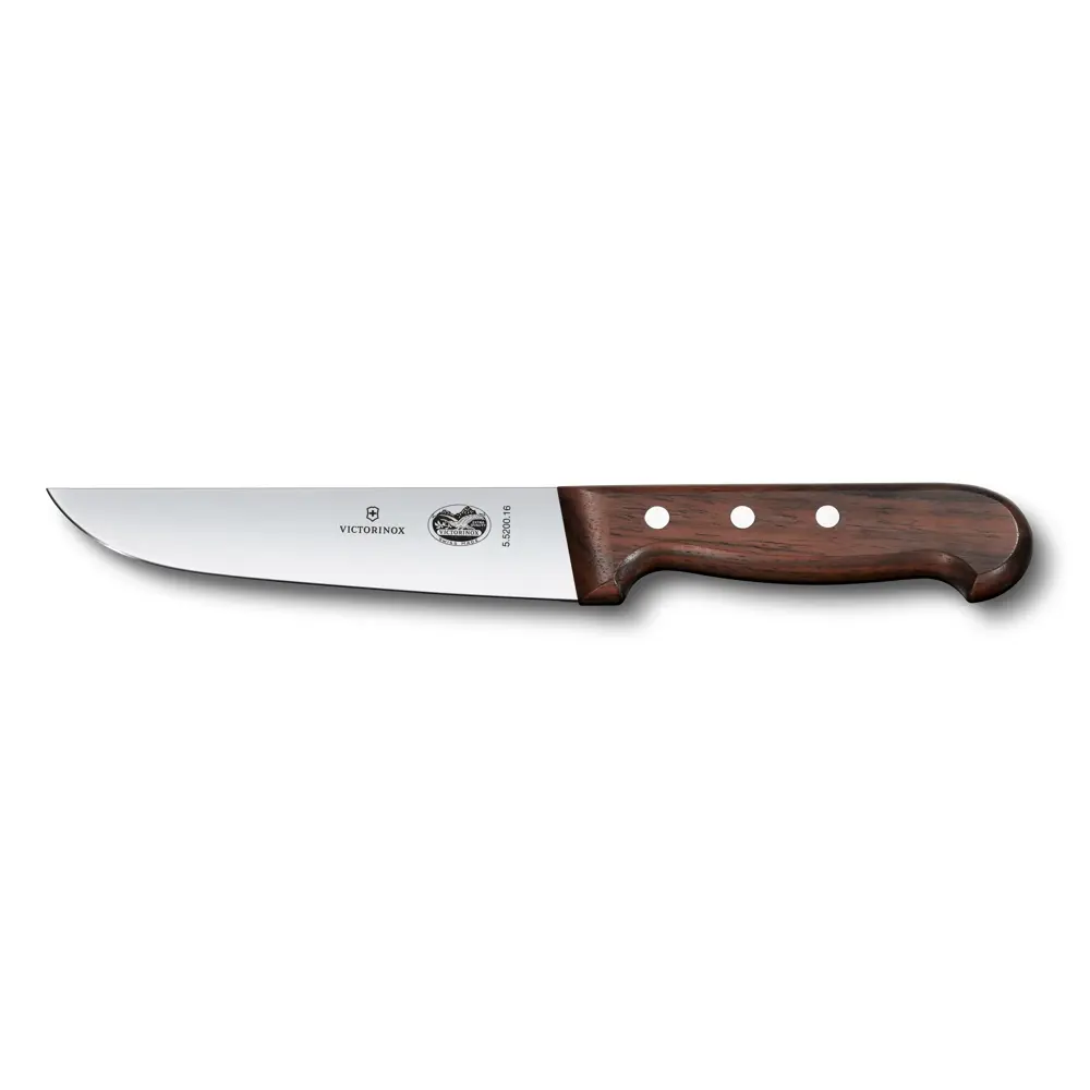 Couteau de boucher manche en bois 16cm