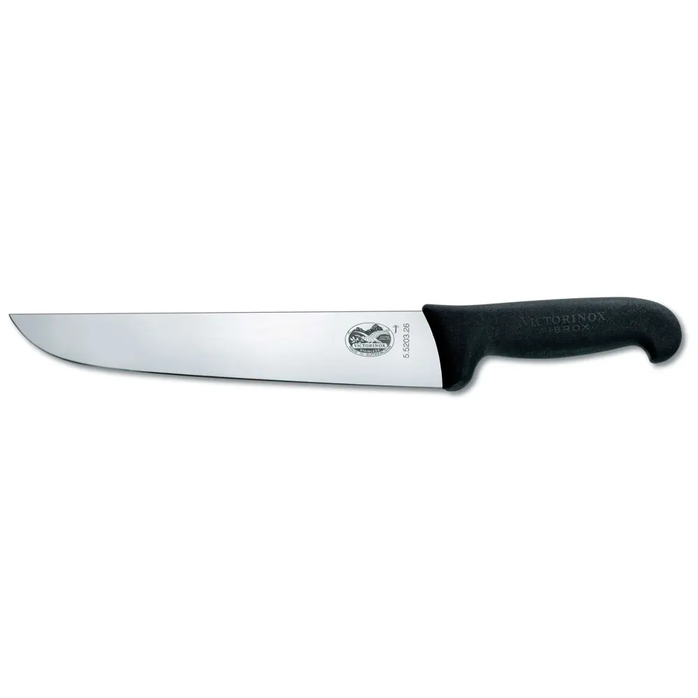 Slagersmes 28cm Victorinox zwart