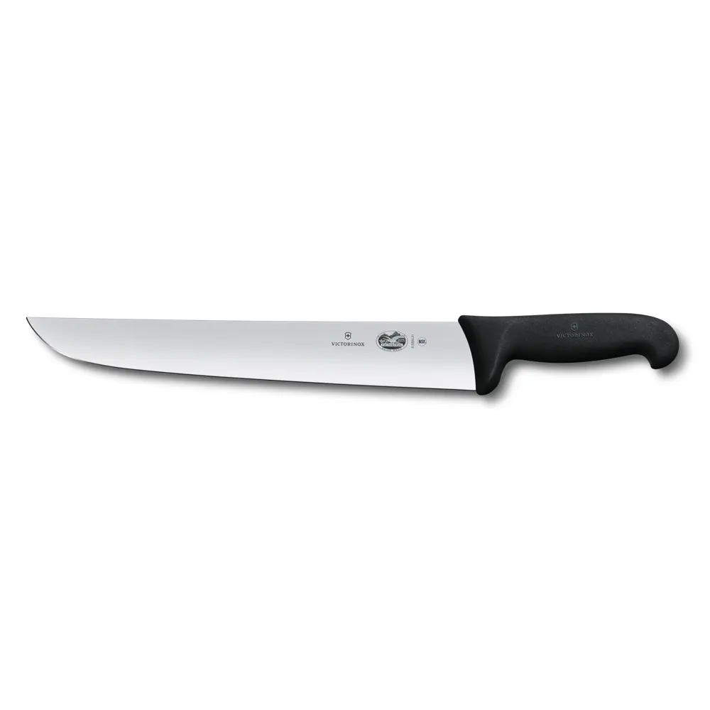 Slagersmes 36cm Victorinox zwart
