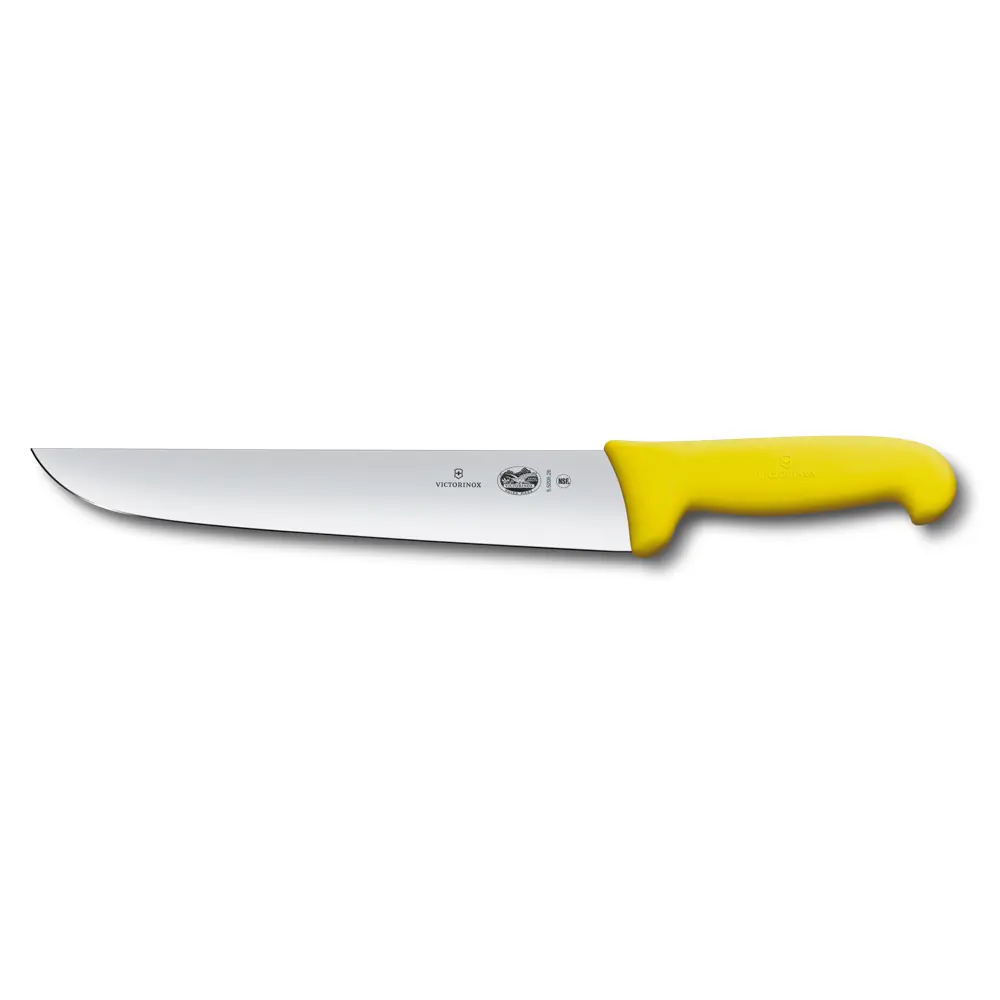 Slagersmes 16cm Victorinox geel