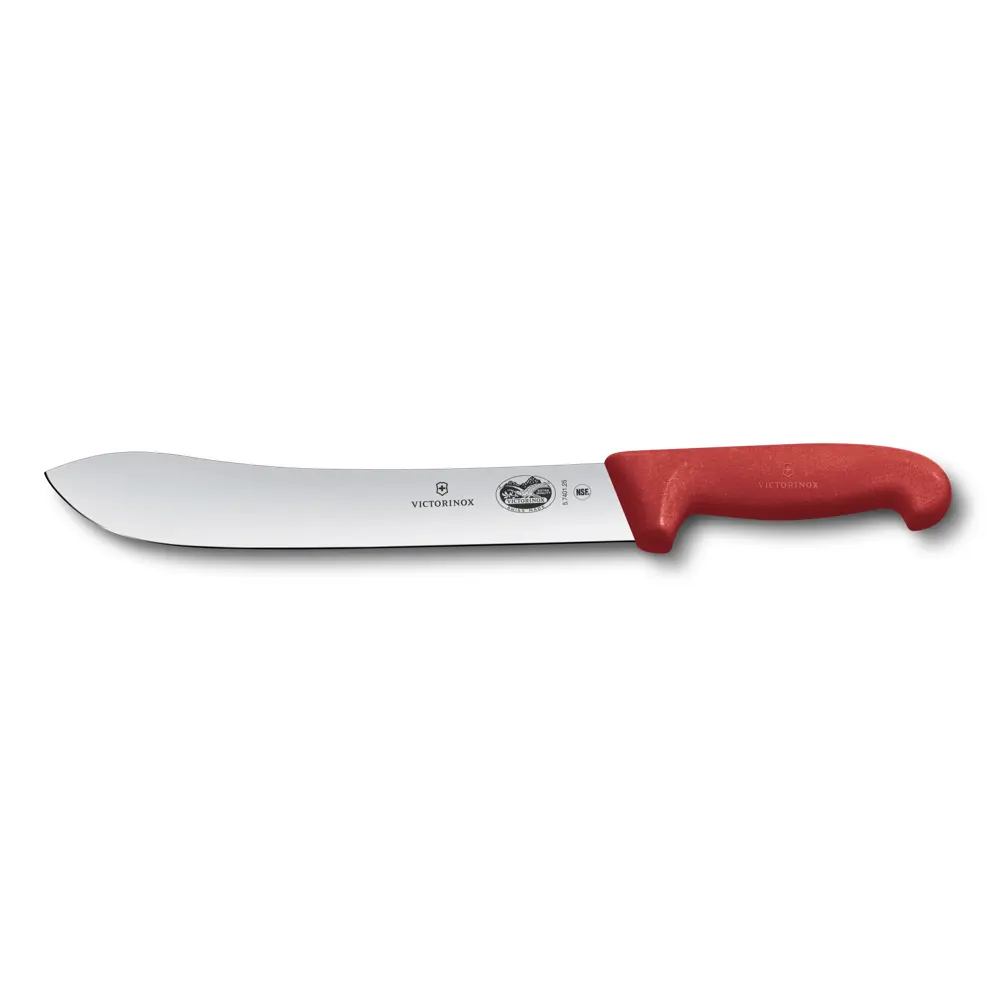 Couteau de boucher 25cm Rouge Fibrox 