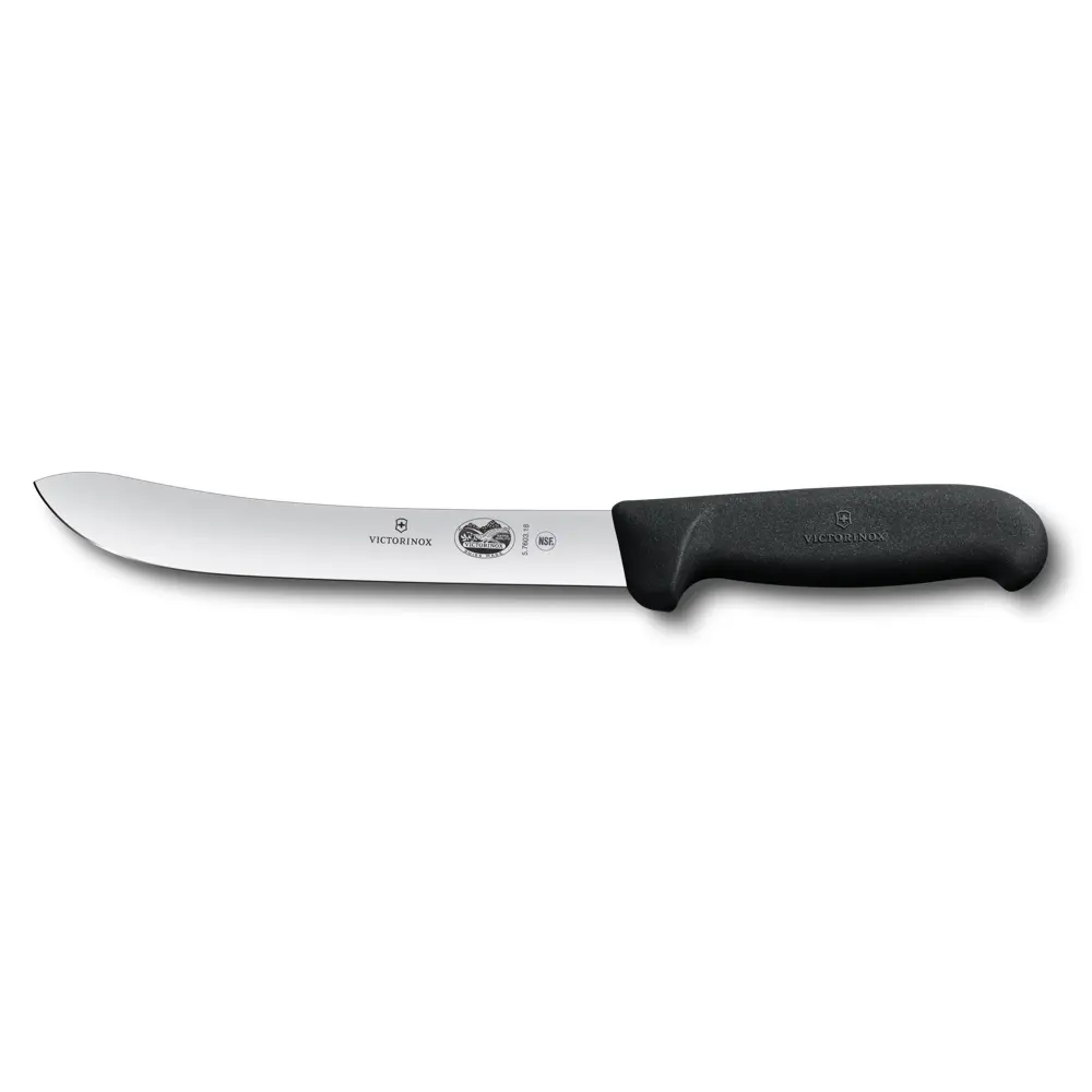 Couteau de boucher 20cm Noir Fibrox 