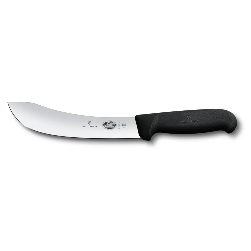 Couteau dépouiller 18cm Noir Fibrox 