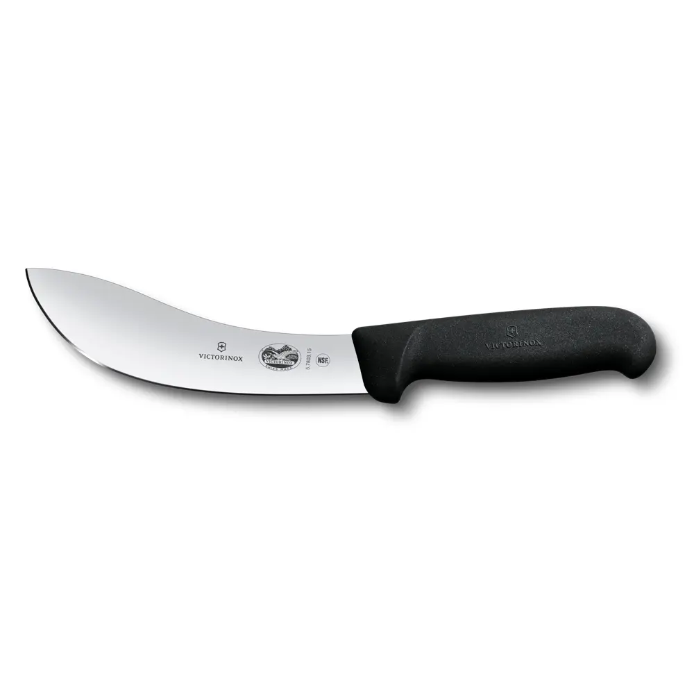 Couteau dépouiller 15cm fibrox noir 