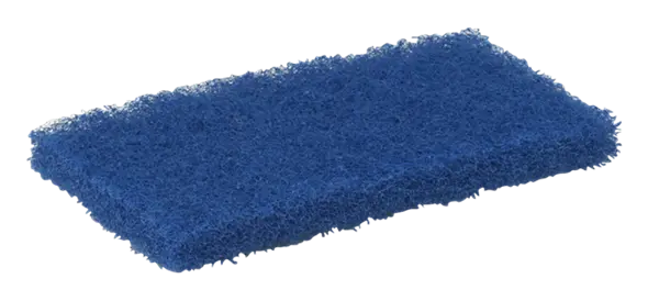 Schuurspons 23x125x245mm blauw medium