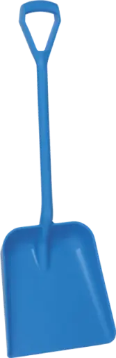 Schop D-greep blauw