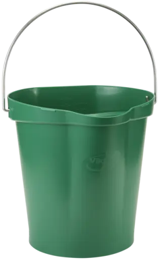 Seau gradue, bec verseur 12L Vert