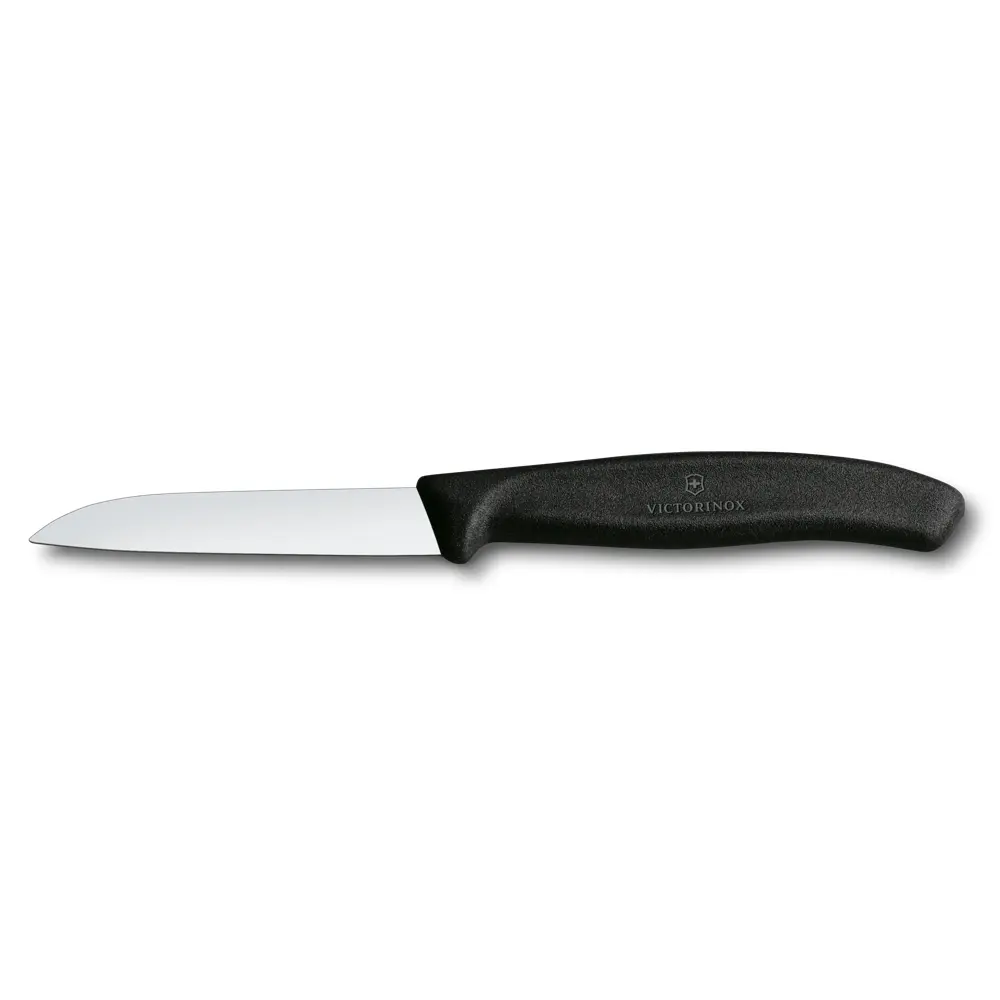 Couteau d'office swissclassic 8cm Noir