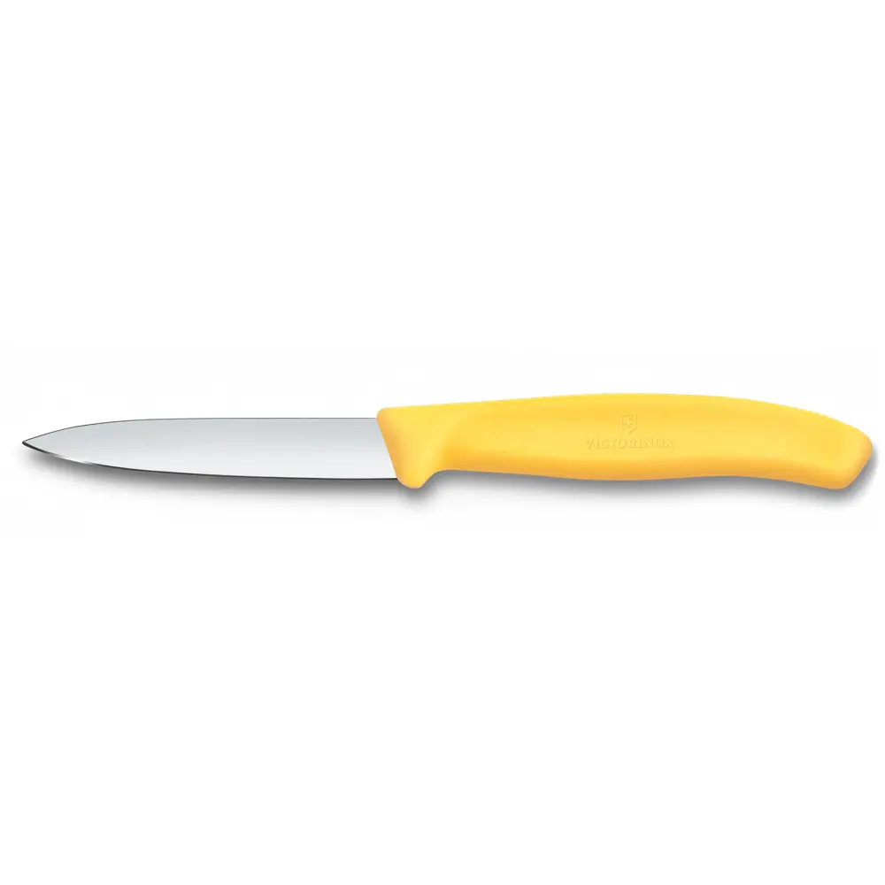 Groentenmes classic 8cm geel