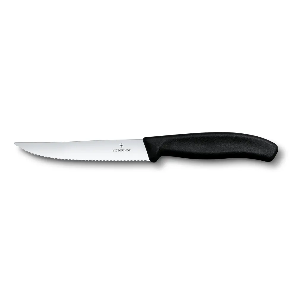 Couteau steak moyen swissclassic 12cm Noir
