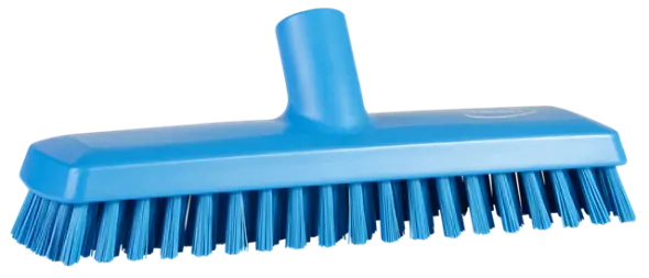 schuurborstel met watertoevoer blauw