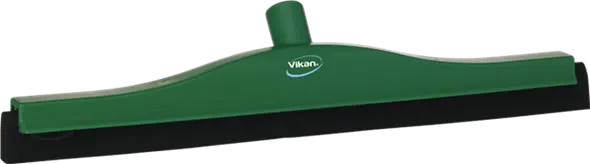 Vikan vloertrekker 50cm groen, zwarte rubber