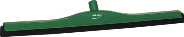 Vloertrekker 70cm groen, zwarte rubber