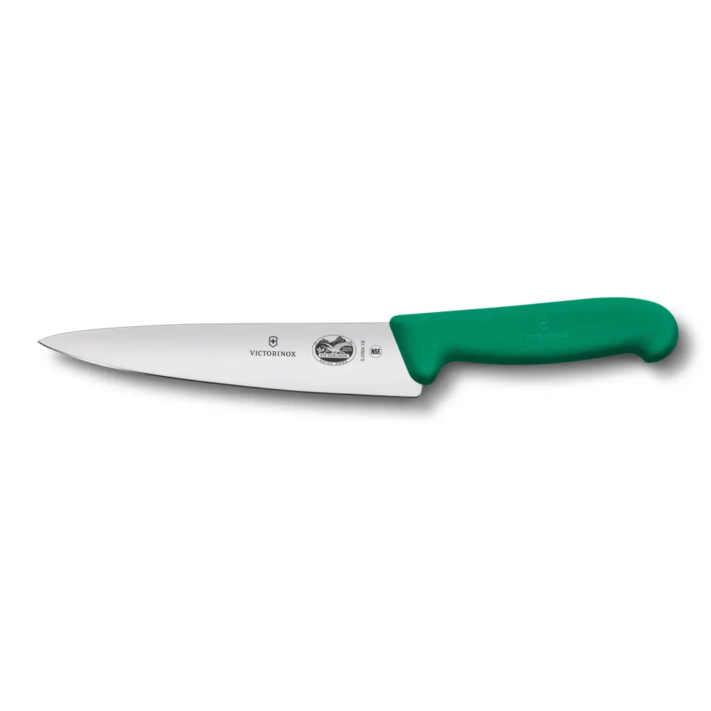Koksmes 19 cm groen