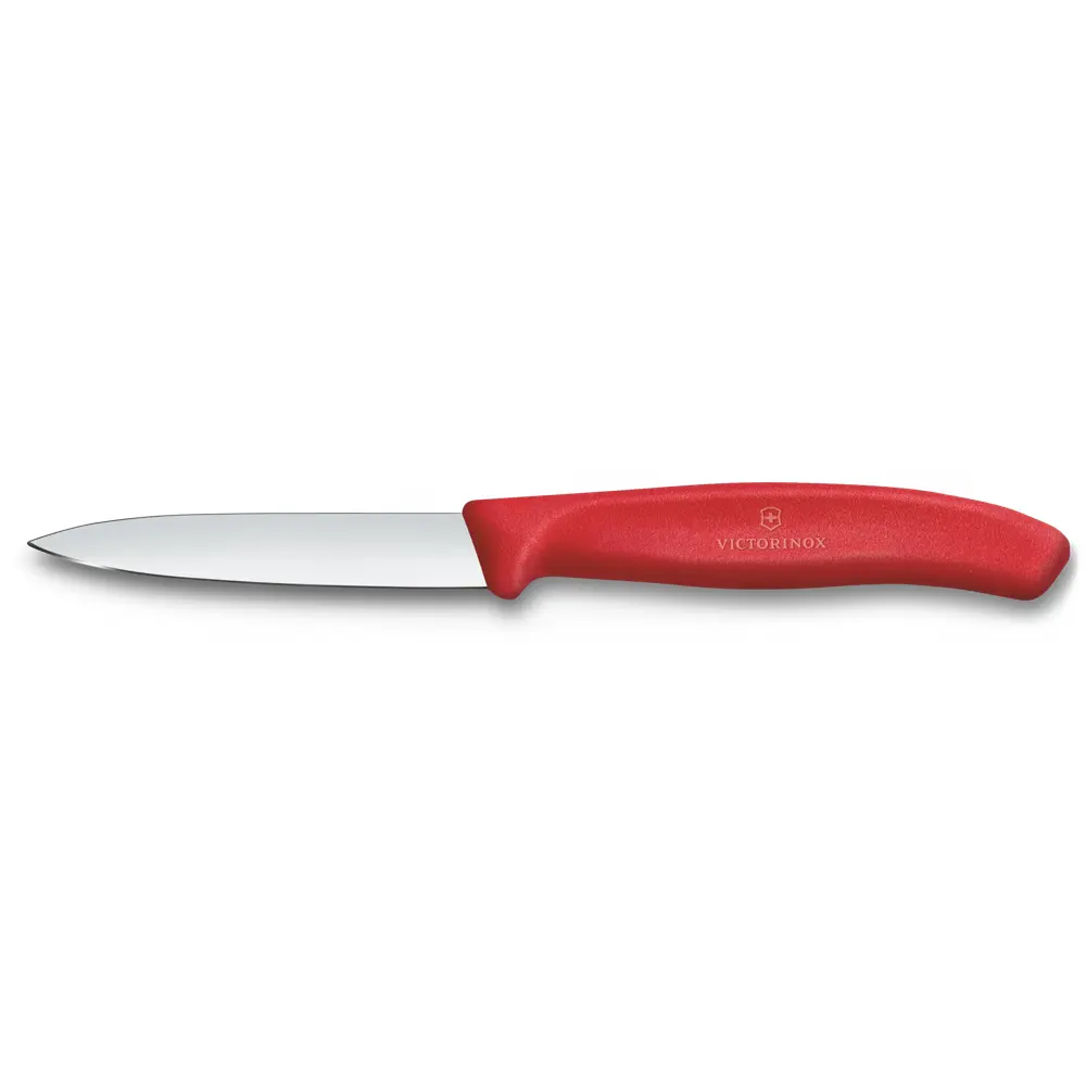 Paring knife Swiss Classic red 8cm 