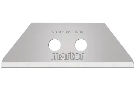Trapezium vervangmes (roestvrij) Martor (10st)