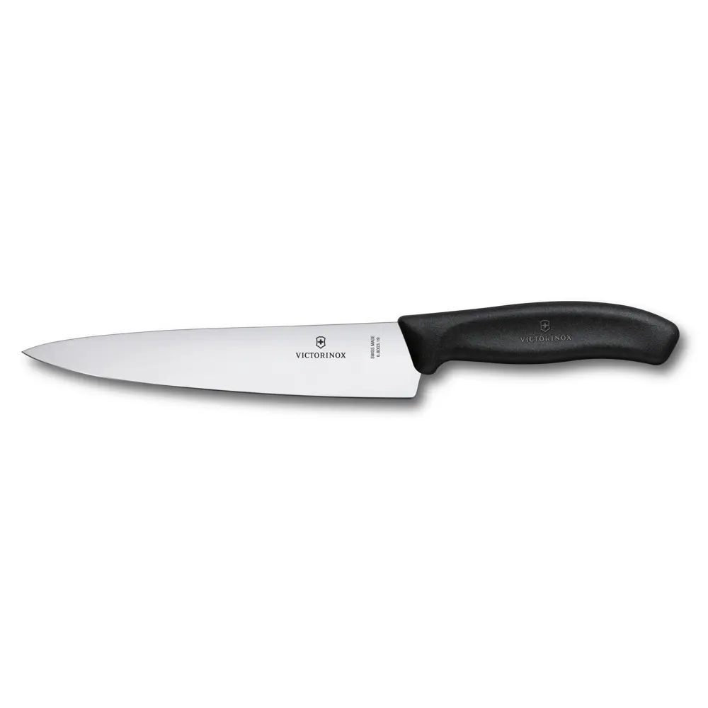 Chef's knife 25cm black blister